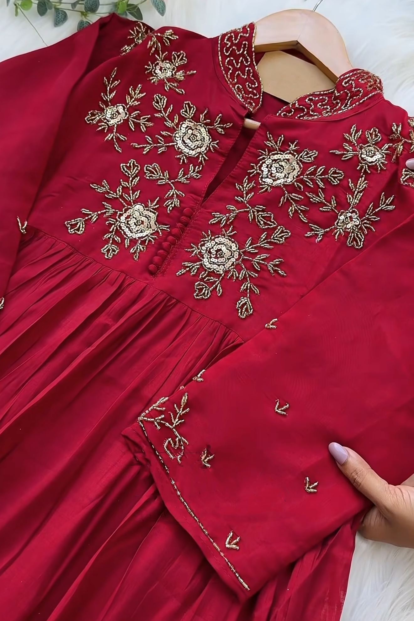 Rani Stylish Designer Kurta set Suit For Women