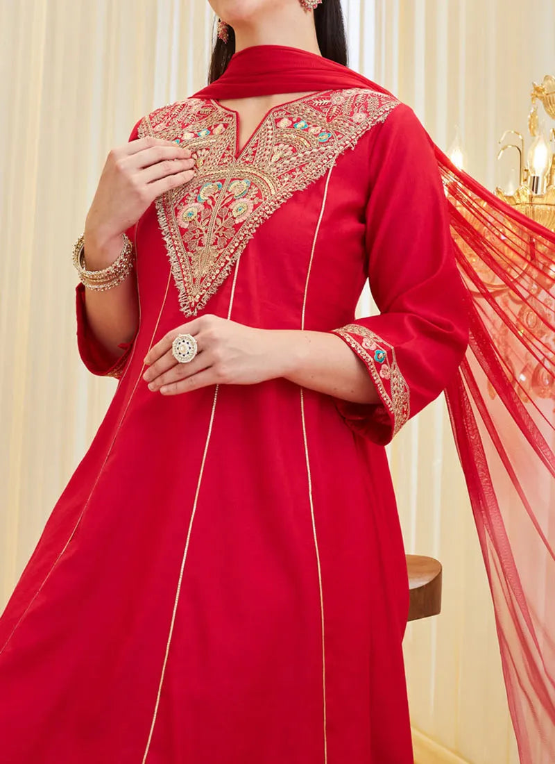 Pink Colour Beautiful Suit Set for Women's