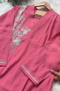 Pink Designer Kurta set Suit For Women