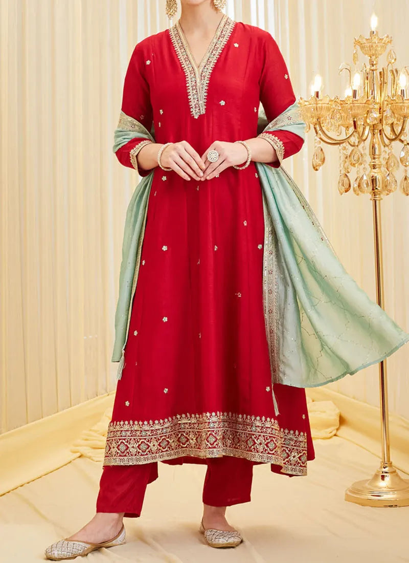 Pink Soft Beautiful Suit Set for Women's