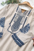 Off WHite Beautiful Designer Kurta set Suit For Women