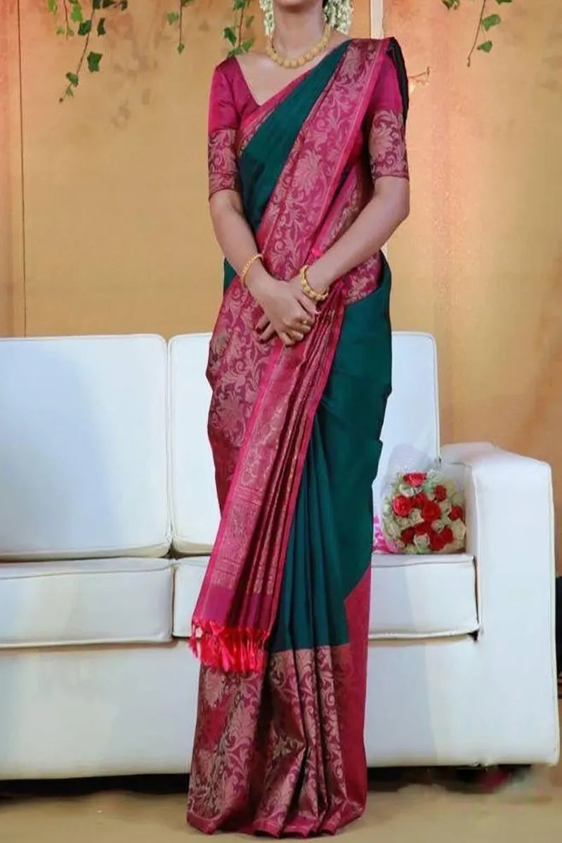 Alluring Designer New Look Soft Silk Saree