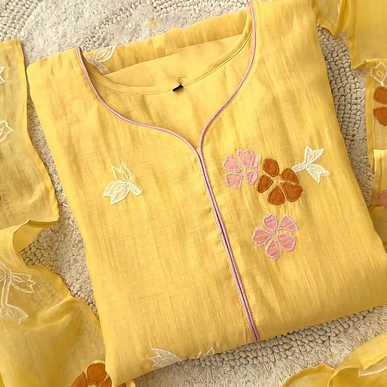 Yellow Amazing Dress Salwar Suit  Dress Set For Women's