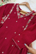 Red Wedding Designer Kurta set Suit For Women